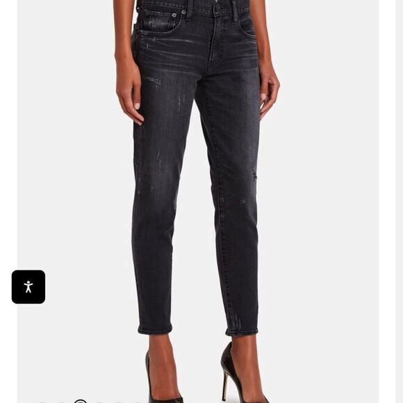 MOUSSY VINTAGE Velma Distressed Skinny Jeans
In FADED BLACK SIZE 24 - Picture 1 of 16